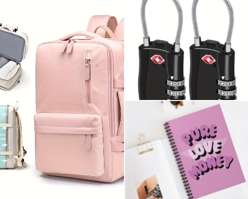 Pro traveler sets cover photo collage