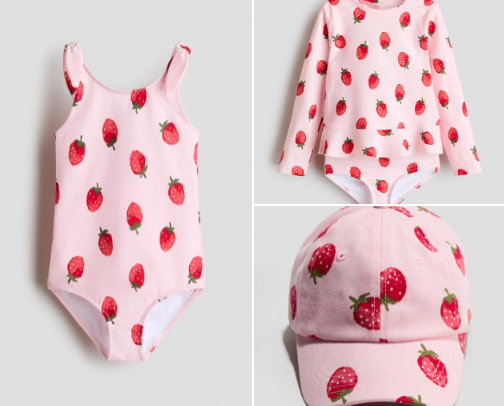 Baby girls summer 🏝️ cover photo collage