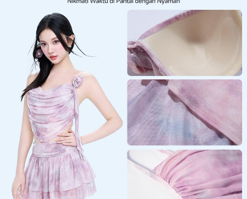 Summer fashion cover photo collage