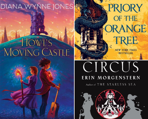 Fantasy Worlds I Wish I Could Live In (and the Books That Made Me Feel Something Real) cover photo collage