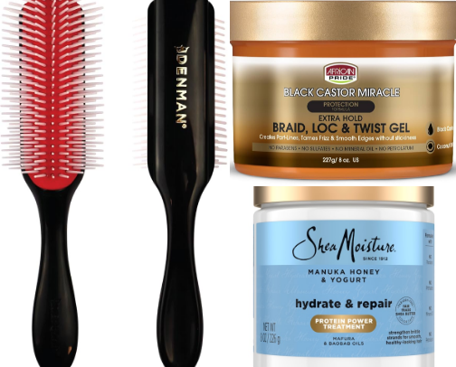 Type 4 Hair Care Must-Haves (Coily Hair Edition) cover photo collage