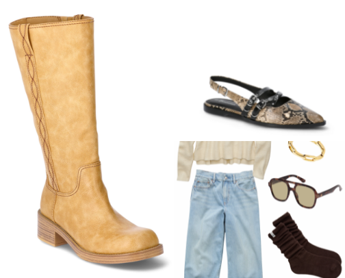 clothing + accessories cover photo collage