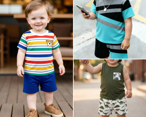 BABY BOY CLOTHING cover photo collage