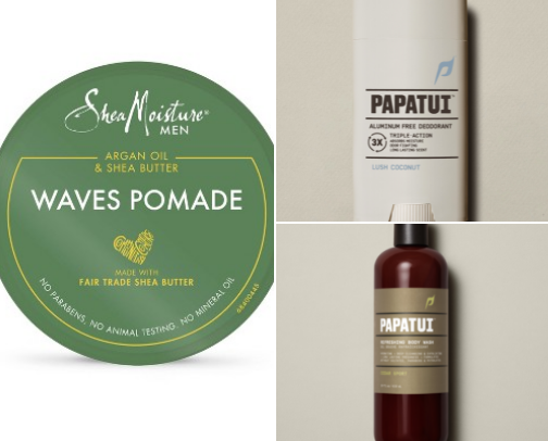 My go to Self Care items for men cover photo collage