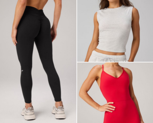 Fabletics: Sartorial in Motion cover photo collage