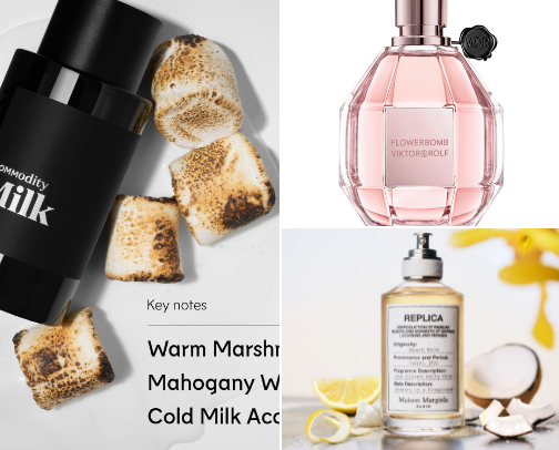 "You smell so good, what are you wearing!?" cover photo collage