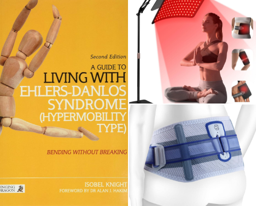 A Guide of Must-haves For Hypermobile Ehlers Danlos and HSD cover photo collage