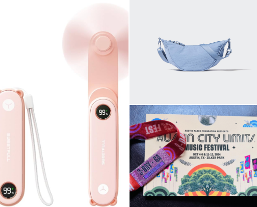 What's in my Bag: Music Festival Essentials 🎶 cover photo collage