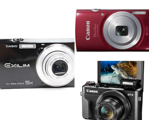 digicam recommendations cover photo collage