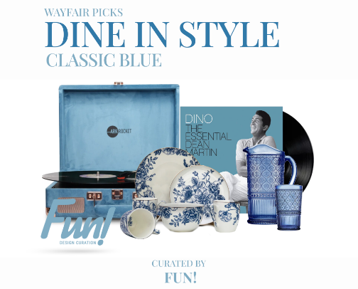 CLASSIC BLUE TABLE WARE IDEA cover photo collage
