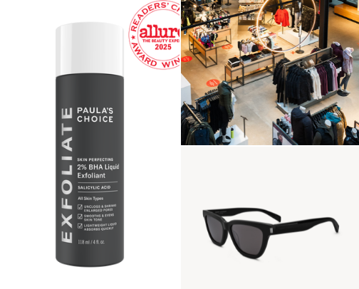 My top recommendations for acne prone skin, basic outfits for, and workout clothes. cover photo collage