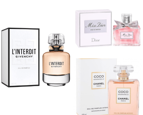 Perfume & Perfumes  cover photo collage