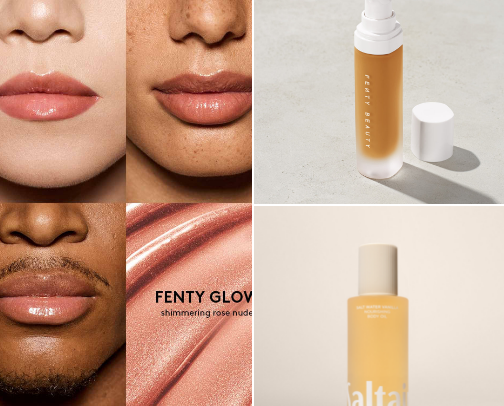 My favorite beauty recs cover photo collage