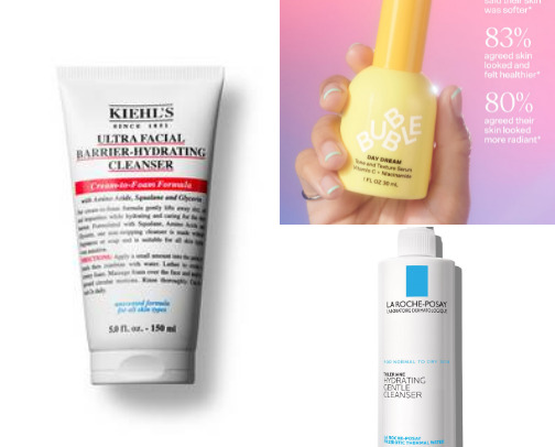 skincare 🧴 cover photo collage