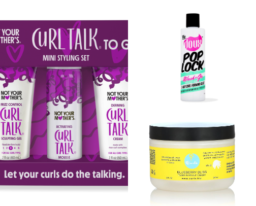 Curly Hair is Life cover photo collage