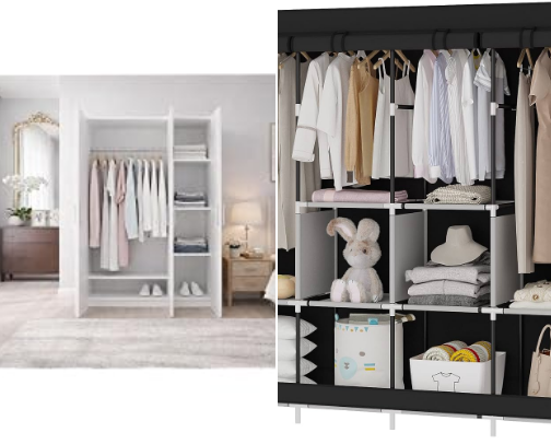 Closet cover photo collage