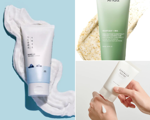 My favorite Korean skincare products! cover photo collage