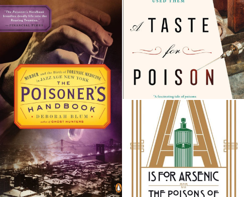 15 Must-Read Books on the Dark & Deadly Art of Poison cover photo collage