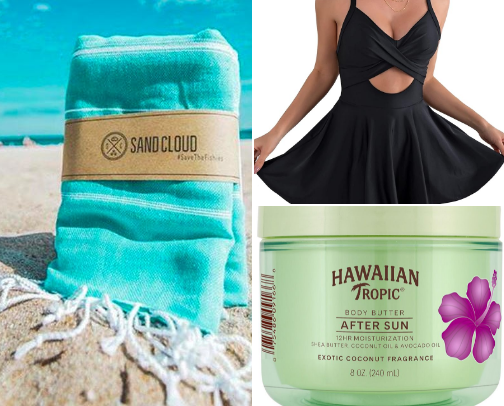 Summer time essentials cover photo collage