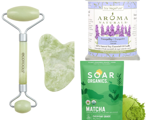 My wellness & self-care list: products for body and soul cover photo collage