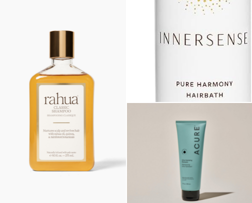 Non toxic hair products 🌿 🥥 cover photo collage