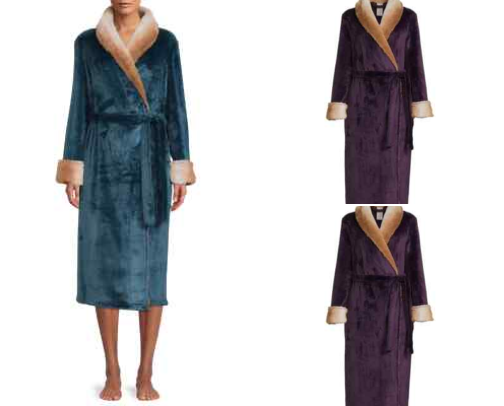 Top 10 Women's Faux Mink Robes cover photo collage