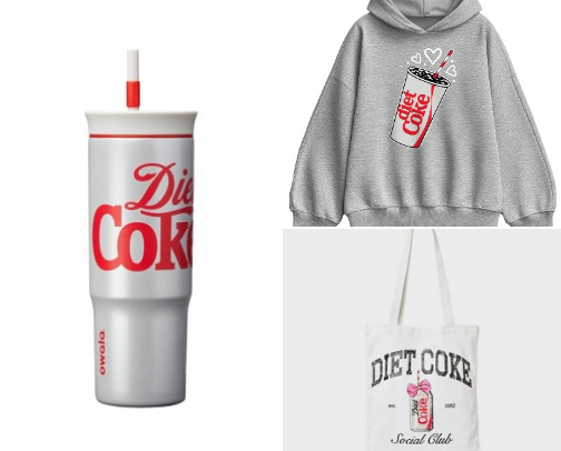 Give Me All the Diet Coke Items cover photo collage