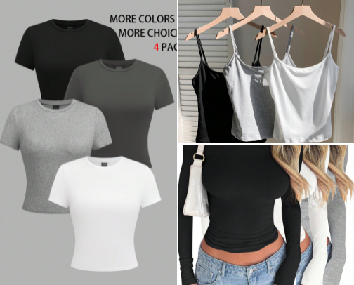 The Perfect & AFFORDABLE Closet👗🧥👙 cover photo collage