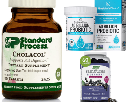 Health Supplements cover photo collage