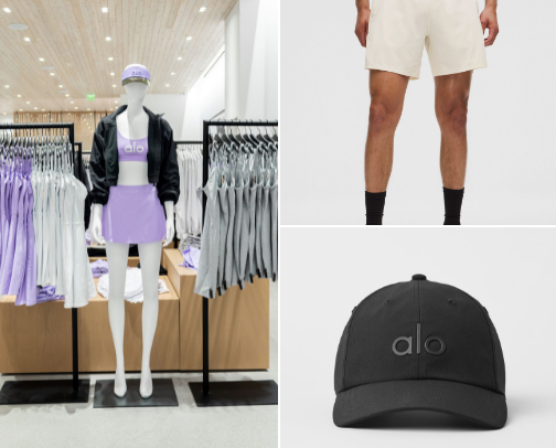 Athletic wear cover photo collage