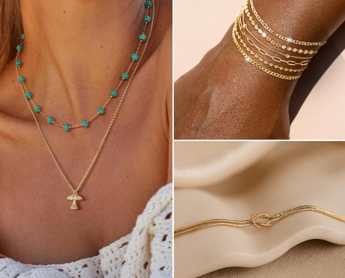 Jewelry that Elevates Your Everyday Look ✨ cover photo collage