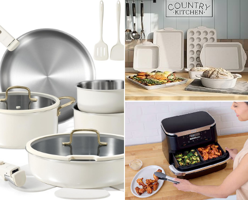 Whisk, Sip, Serve: Everyday Kitchen Favorites cover photo collage