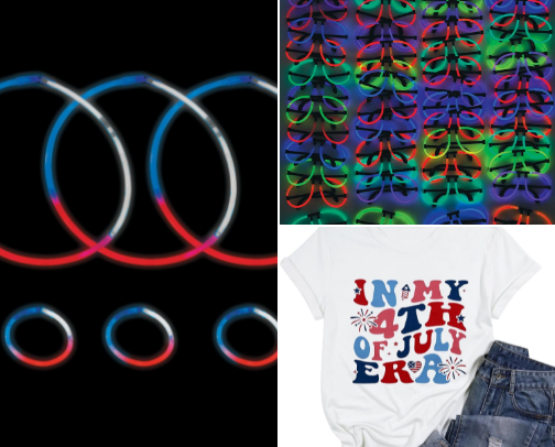 Fun stuff to buy for July 4th this year celebrating 250 years cover photo collage