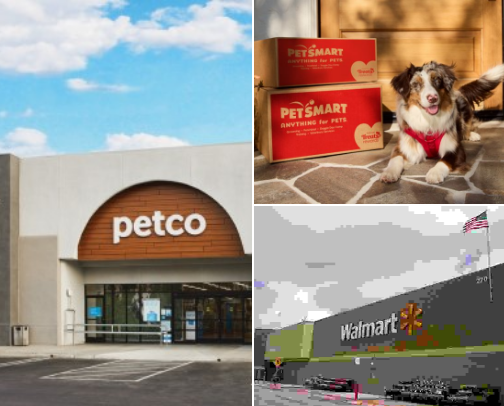 Pets style and accessories cover photo collage