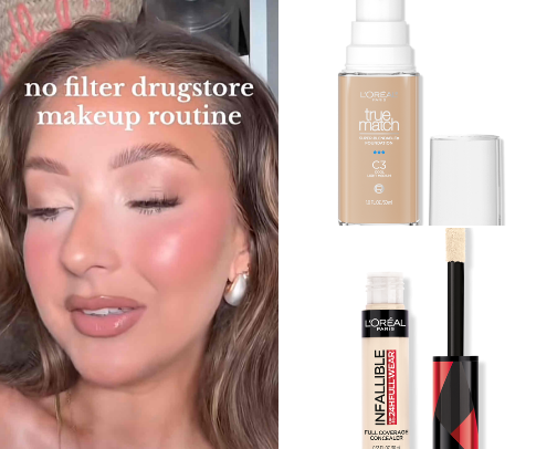 Shelby Ann; Drugstore Makeup 💐 cover photo collage