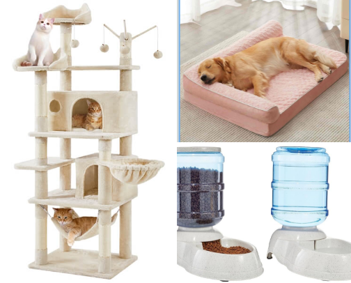 Pets Are Family Too: My Favorite Cat & Dog Essentials cover photo collage