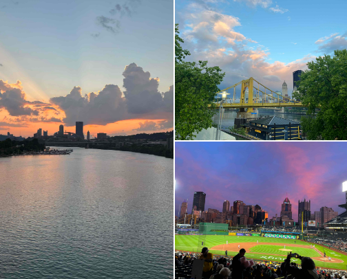 everything Pittsburgh🖤💛 cover photo collage
