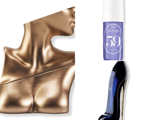 my fave perfumes cover photo collage