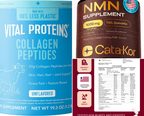 Supplements cover photo collage