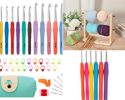 Hot Girls Crochet cover photo collage