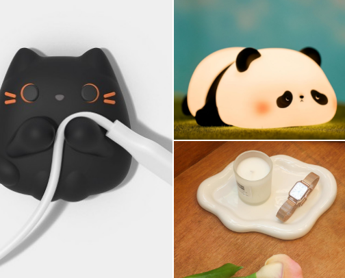 Aesthetic Desk Comfort & Ambience cover photo collage