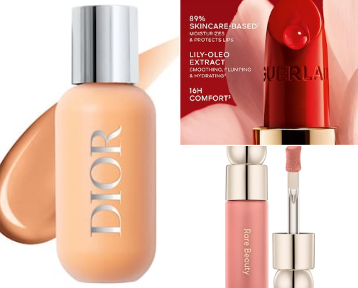 Glow & Go: Makeup Favorites. cover photo collage