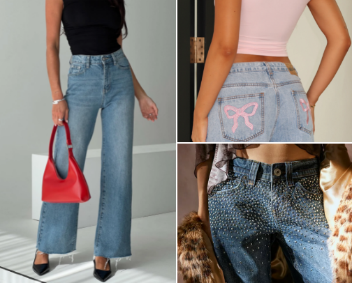 Jeans Therapy: Because One Pair is Never Enough👖✨ cover photo collage