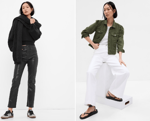 Sale Finds (Mango, Banana Republic, J.Crew, Gap, Free People) cover photo collage
