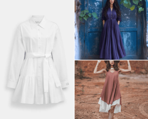 Favorite dress style cover photo collage