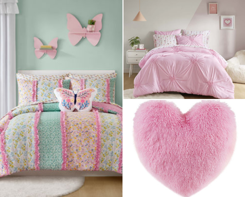 Girls room decor and more cover photo collage