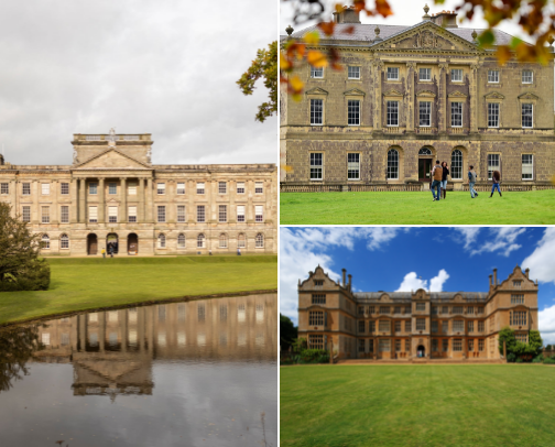 The Best National Trust  and English Heritage Filming Locations cover photo collage