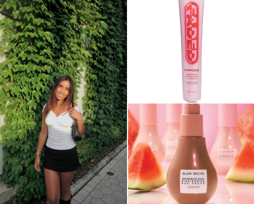 glowy skin✨✨ cover photo collage