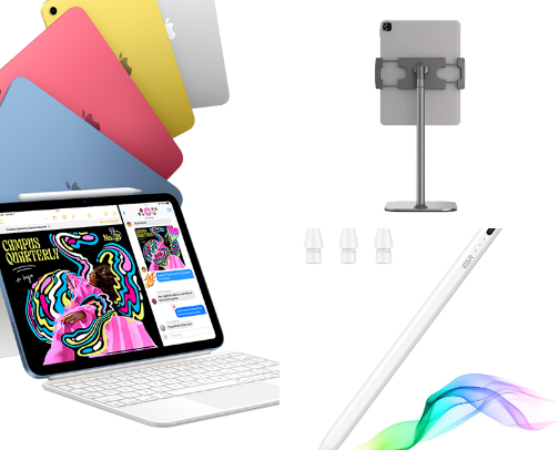 My FAV Tech Tools as a iPad Girly cover photo collage