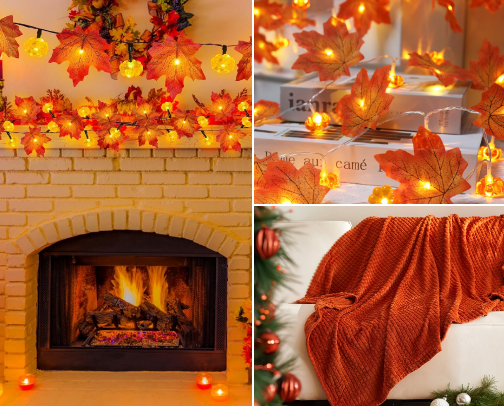 🍂 Cozy Fall Decor cover photo collage